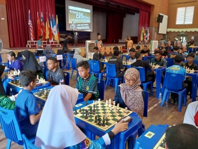 KEJOHANAN CATUR TERBUKA ADUN MUADZAM SHAH 2024 PIALA YB IR RAZALI KASSIM