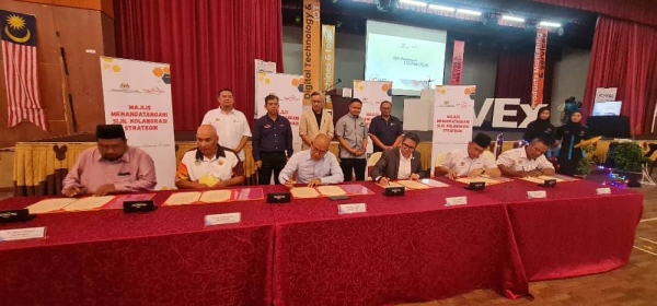 MAJLIS MENANDATANGANI SIJIL KOLABORASI STRATEGIK INSTITUSI PMS BERSAMA INDUSTRI SEMPENA ICOVEX 2025