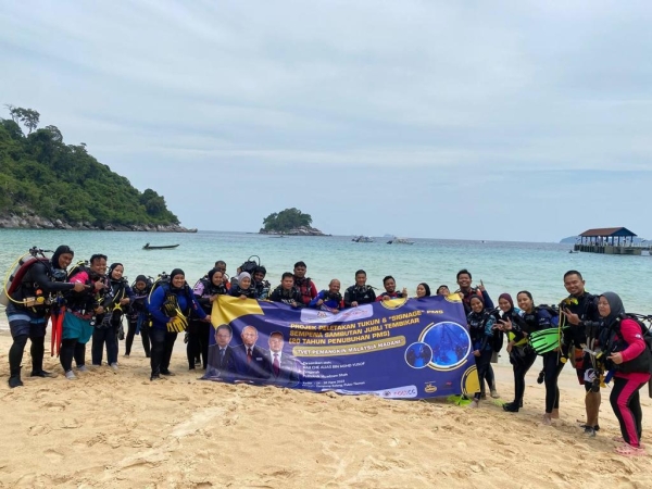 PROGRAM PELETAKAN TUKUN &amp; SIGNAGE PMS SEMPENA SAMBUTAN JUBLI TEMBIKAR (20 TAHUN PENUBUHAN PMS)