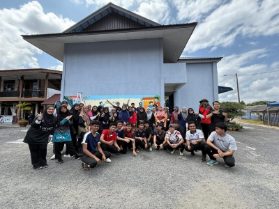 PROGRAM CSR MURAL | KHIDMAT KOMUNITI JRKV PMS
